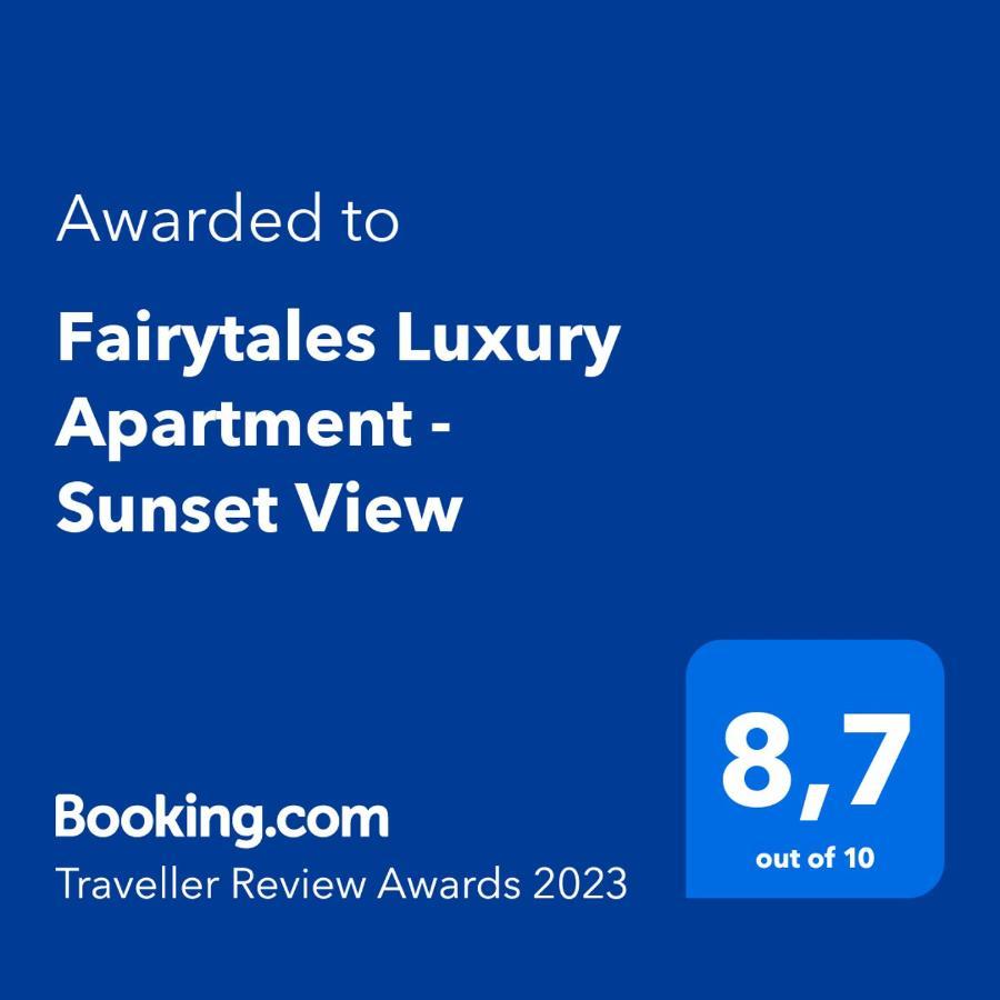 Fairytales Luxury Apartment - Sunset View Virósz Kültér fotó
