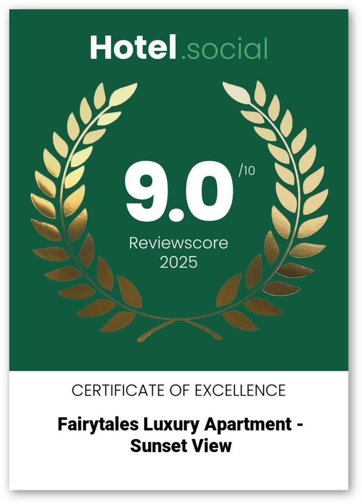 Fairytales Luxury Apartment - Sunset View Virósz Kültér fotó